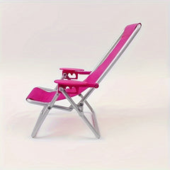 Miniature Beach Chair for 30cm Dolls, Foldable Dollhouse Furniture