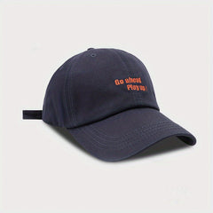 Embroidered Baseball Hat Women's Sunshade Cap