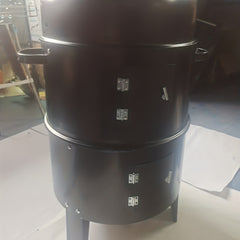 Portable Charcoal Smoker Outdoor BBQ Grill Smoker