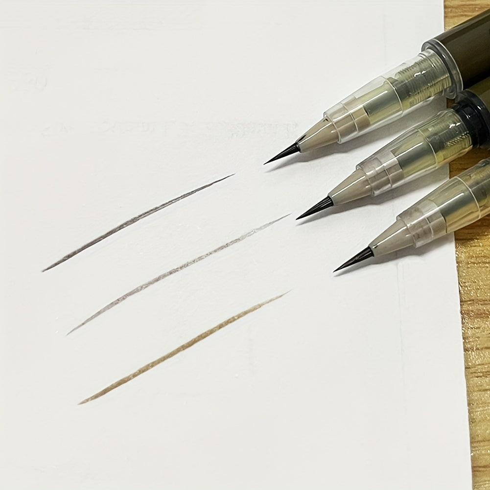 0.01mm Waterproof Eyebrow Pen Ultra Fine Eye Makeup