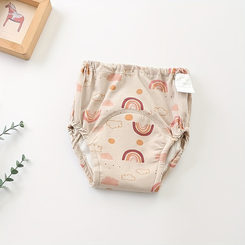 Baby Cotton Training Pants 6 Layers Washable Diaper Pants