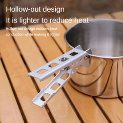 Outdoor Aluminum Anti Scalding Pot Clip for Camping BBQ Kitchen Picnic