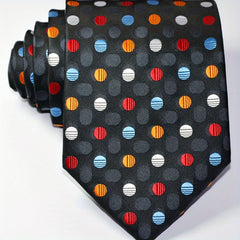 Men's Classic Polka Dots Tie Necktie for Business Wedding