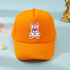 Kids Mesh Rabbit Baseball Cap Sunshade for Outdoor Activity