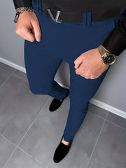 Men's Vintage Style Stretch Dress Pants for Business