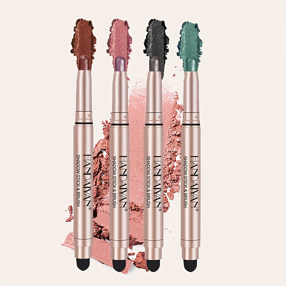 4pcs Eyeshadow Stick Natural Pearly Contouring Eyeshadow Pen