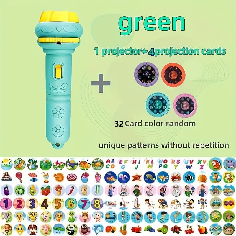 Flashlights Projector Bedtime Fun Puzzle Dinosaur
