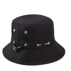 Casual Bucket Hat Lightweight Sunscreen Fisherman Cap UV Protection