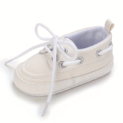 Baby Boys Lace Up Sneakers Lightweight Non Slip Shoes