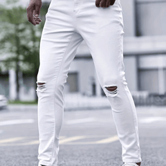 Men's Ripped Skinny Fit Jeans