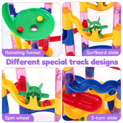133Pcs Track Bead Building Blocks Educational Toys Boys Girls