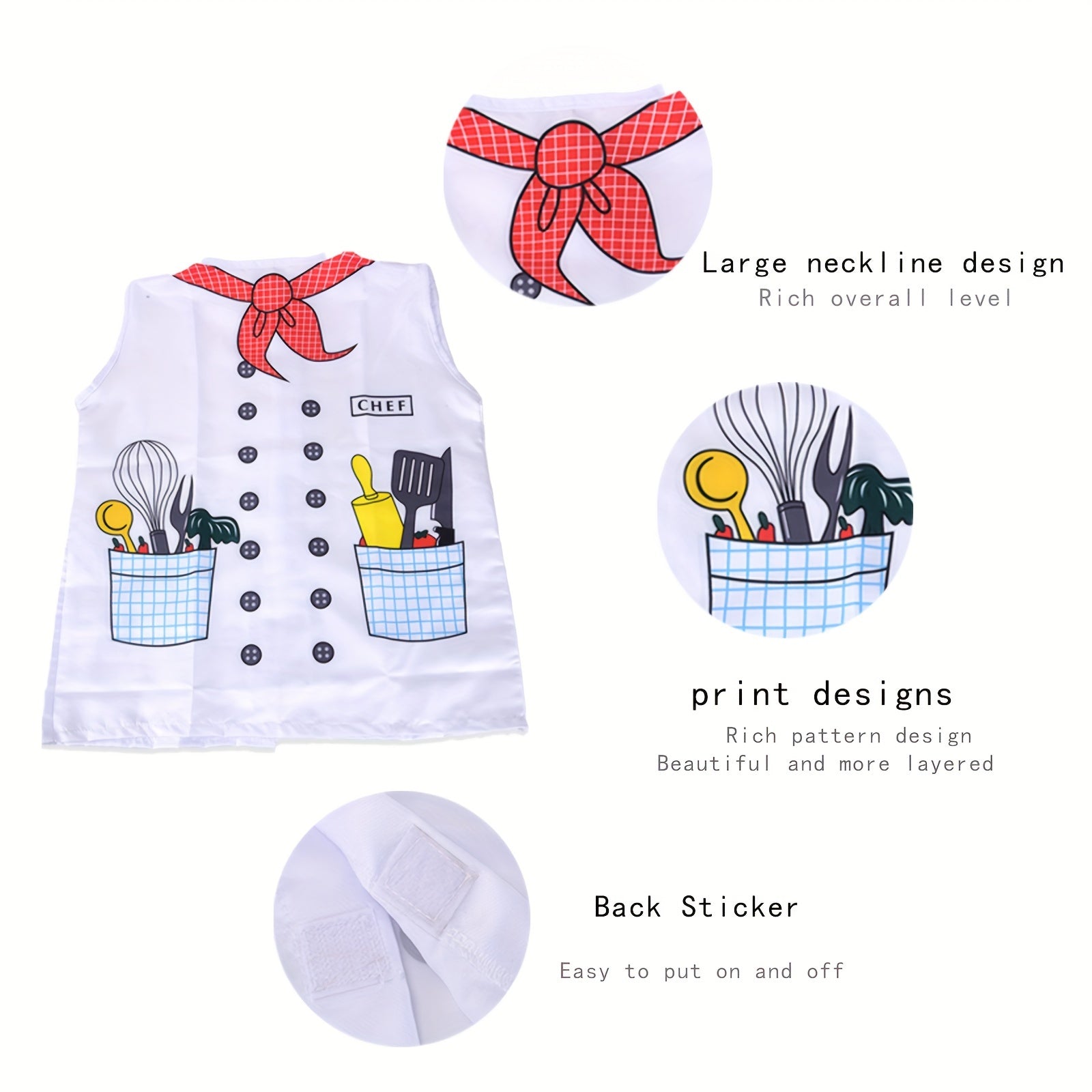 Chef Uniform Kitchen Toys Cooking Kitchen Utensils Baking Tools