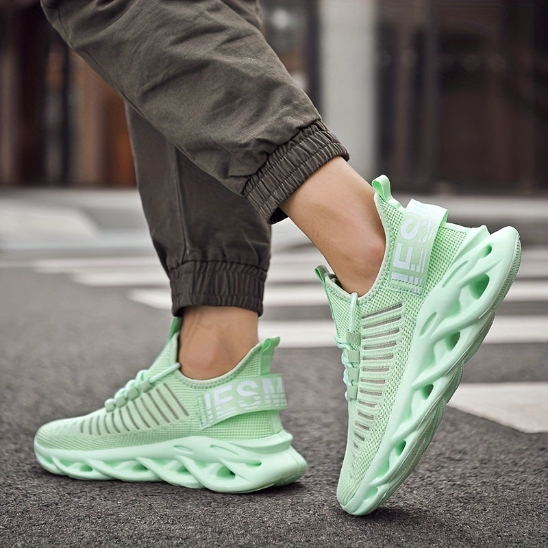 Men's Slip on Blade Sneakers Odor Resistant Athletic Shoes