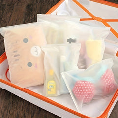 Semi-Sheer Underwear Storage Bag - Self-Sealing Travel Organiser