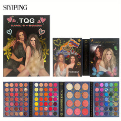 117 Colors Cartoon Eyeshadow Palette Glitter Matte Waterproof Makeup