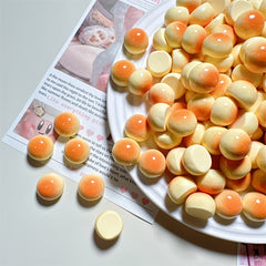 10 Mini Bread Resin Models Mixed Colors ABS No Electricity Needed