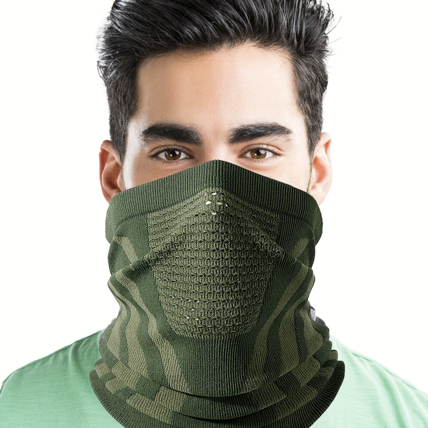 Winter Neck Warmer Gaiter Balaclava Thermal Knitted Face Mask