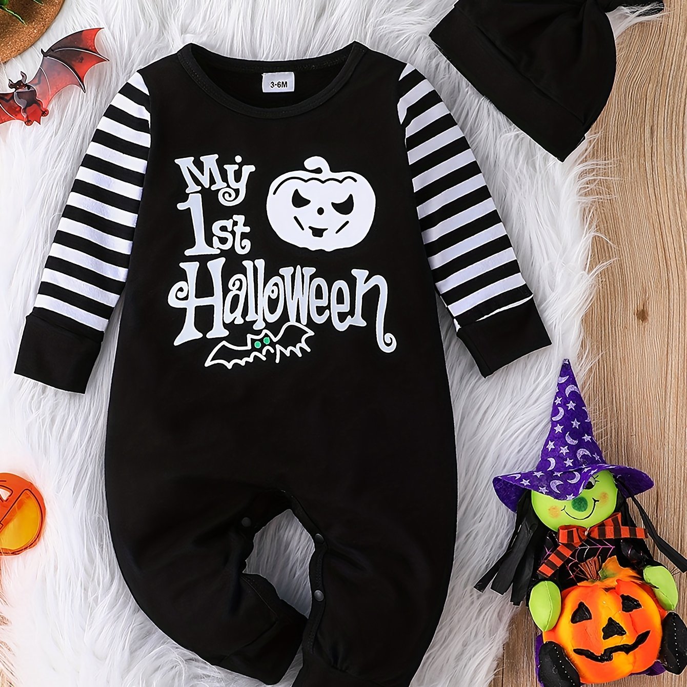 Baby Boys MY FIRST HALLOWEEN Cotton Bodysuit