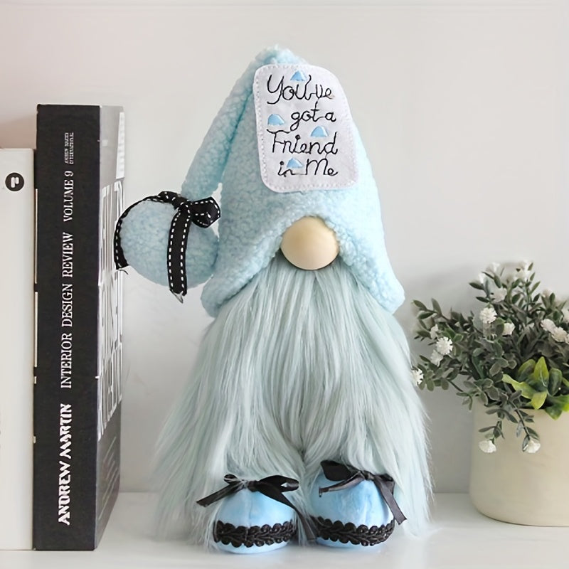 Faceless Doll Window Decoration Creative Holiday Dwarf Standing Posture