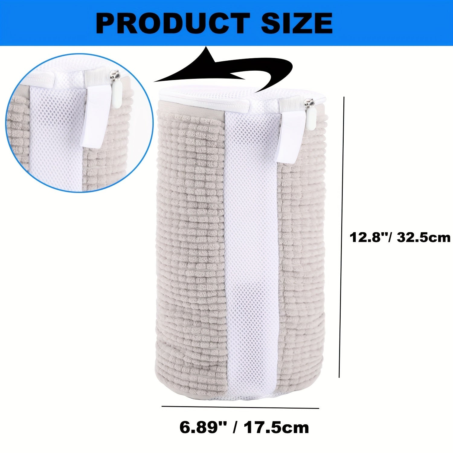 Shoe Washing Bag Zipper Durable Laundry Bag For Sneakers Running Shoes