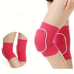 2pcs Sponge Knee Pads For Sports One Size