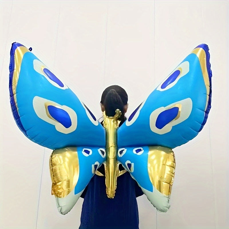 Butterfly Wings Back Decoration Aluminum Film Back Hanging