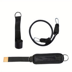 Heavy Duty Ankle Straps & Resistance Bands for Weight Loss & Fitness