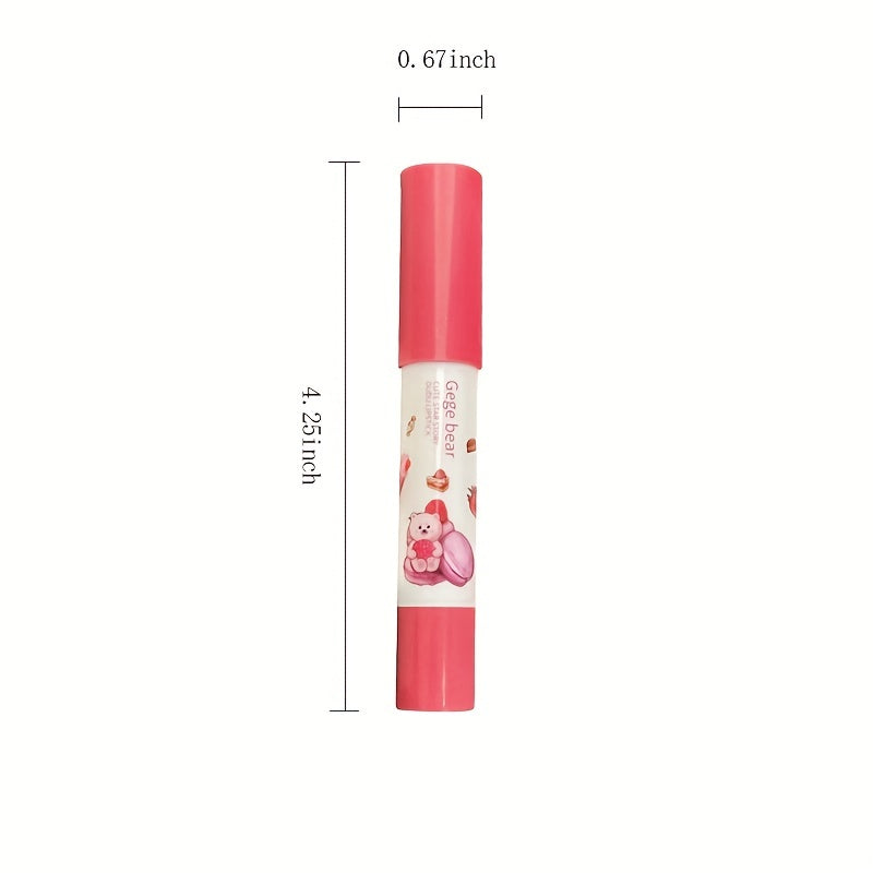 6-Color Moisturizing Lipstick with Lustrous Finish - Long Lasting