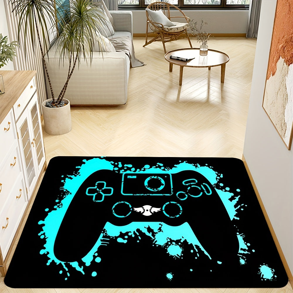 Non Slip Gamer Area Rug for Boys Bedroom Gaming Collection Carpet