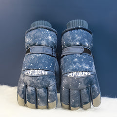 Winter Touch Screen Skiing Gloves Windproof Waterproof Cycling Gloves