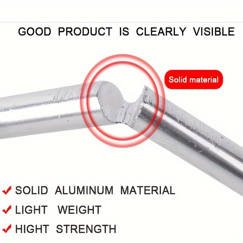 12pcs Aluminum Canopy Nails Tent Pegs Ground Nails Camping Accessories