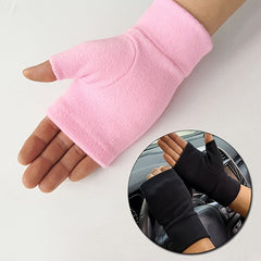 Outdoor Half Finger Gloves Winter Warm Gloves
