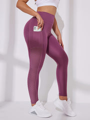 High Waist Leggings with Pockets Tummy Control Yoga Pants