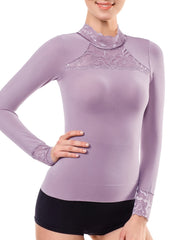 Lace Shaping Top Long Sleeve Slimming Underwear