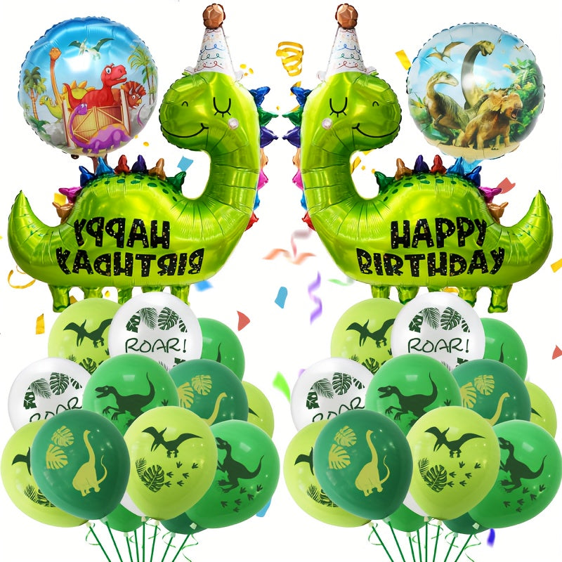 Dinosaur Birthday Party Decoration Set
