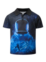 Teenagers Space & Astronaut Polo Shirt for Boys & Girls