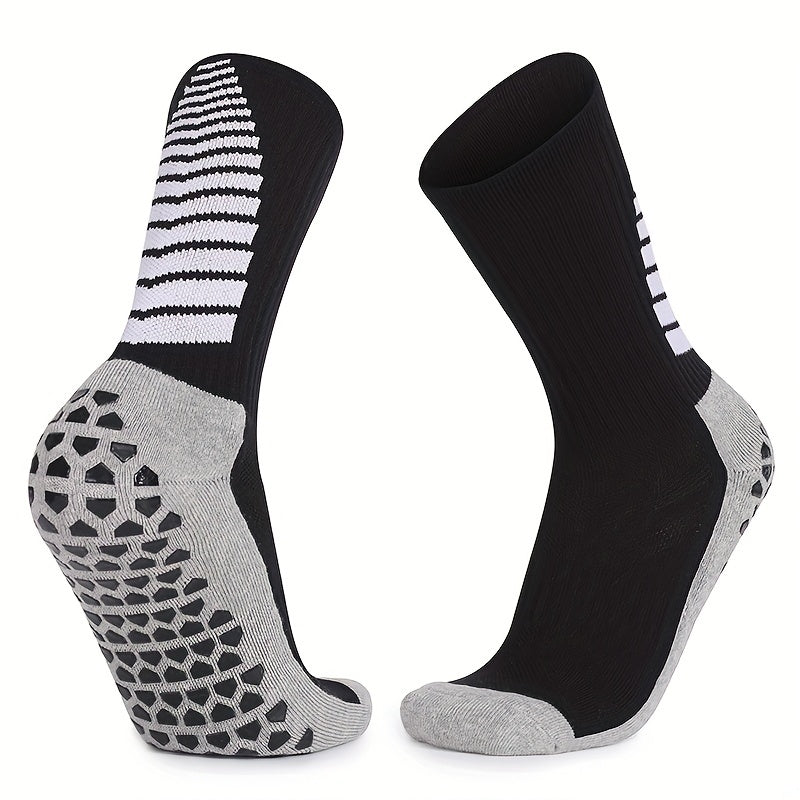 Thicken Soccer Socks For Men Sports Grip Anti-slip Basketball Football Socks