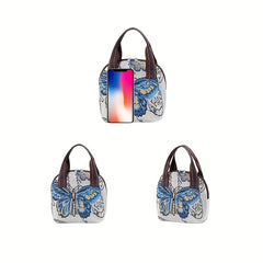Handbag Bag Women's Bag Going Out To Work Mummy Bag Weaving Ethnic Style