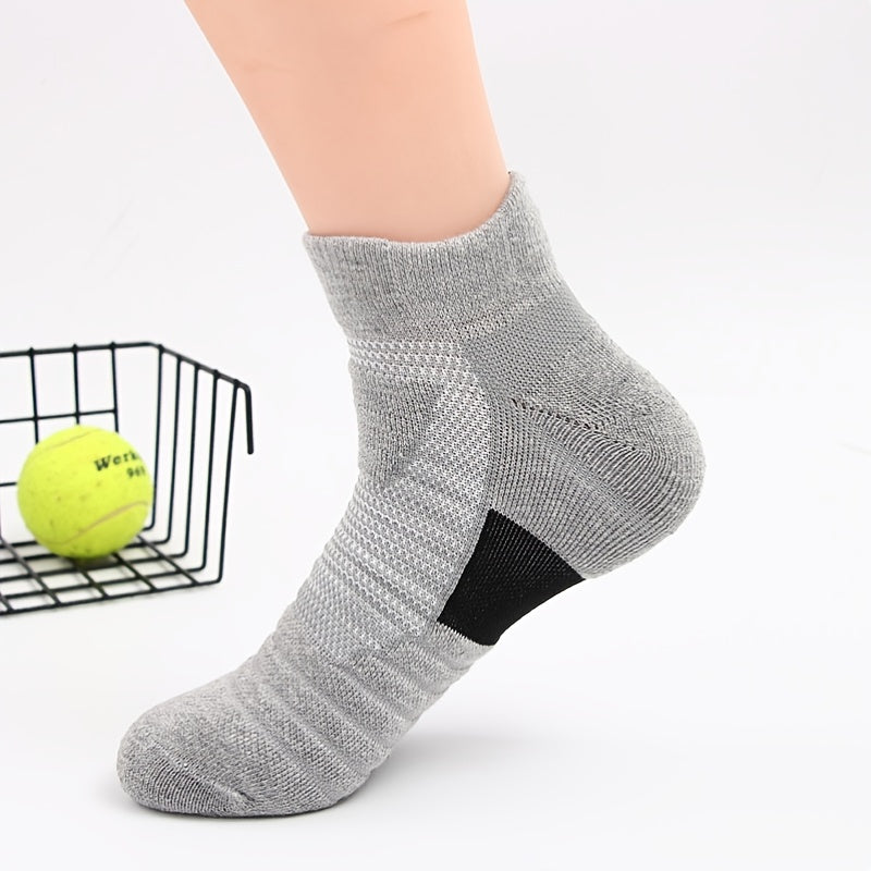 6 Pairs Men's Cotton Socks for Outdoor Activities