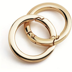 2pcs 0.8in Inner O-ring Spring Trigger Clip for Wallet Making