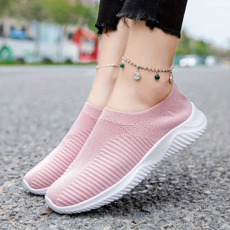 Women's Casual Sock Shoes Lightweight Slip On Sports Shoes