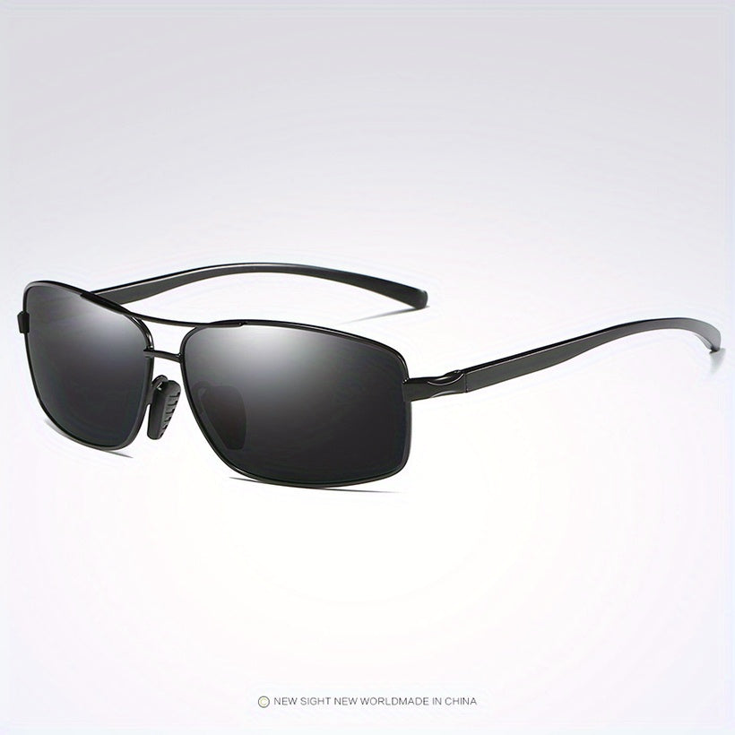 Men's Polarized Sunglasses Aluminium Metal Frame UV Protection