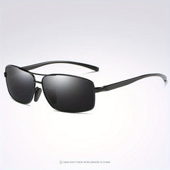 Men's Polarized Sunglasses Aluminium Metal Frame UV Protection