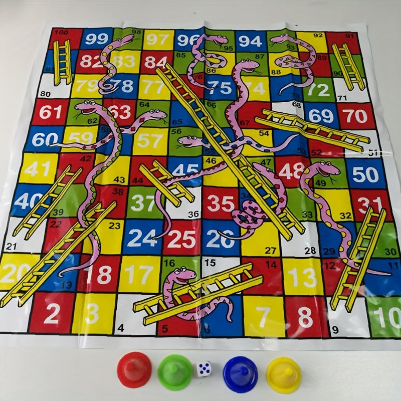Snakes And Ladders Board Game Classic Family Fun Birthday Gift