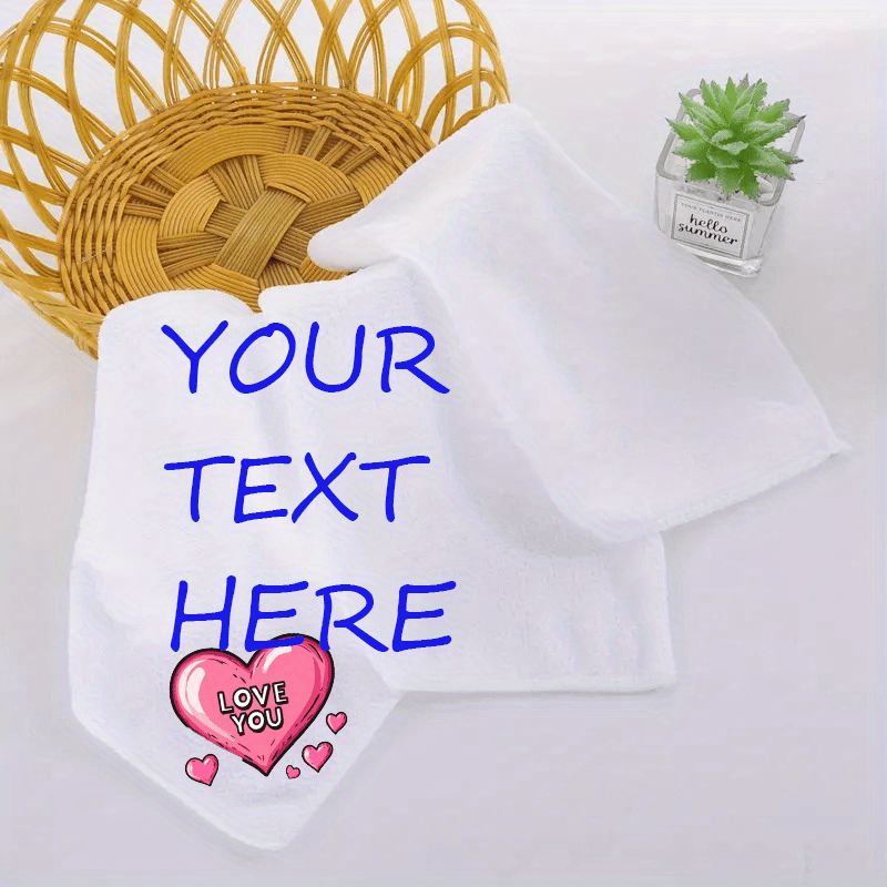 Custom Floral Wreath Wedding Handkerchief - Bridesmaid Gift or Decoration
