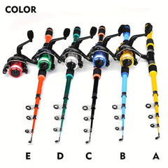 Proberos Telescopic Fishing Rod 1 5m 1 8m Lightweight & Portable