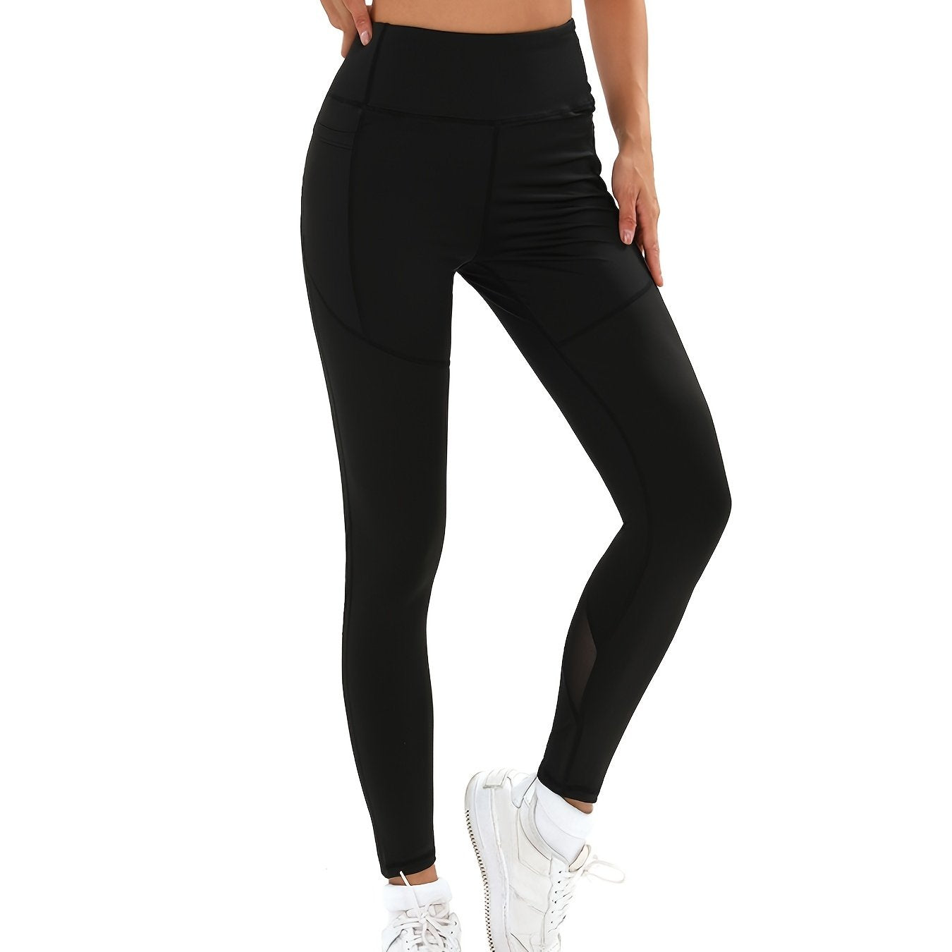 High Waist Workout Pants for Running and Fitness