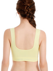 Seamless Wireless Sports Vest Bra High Stretch Yoga Fitness Tank Bra