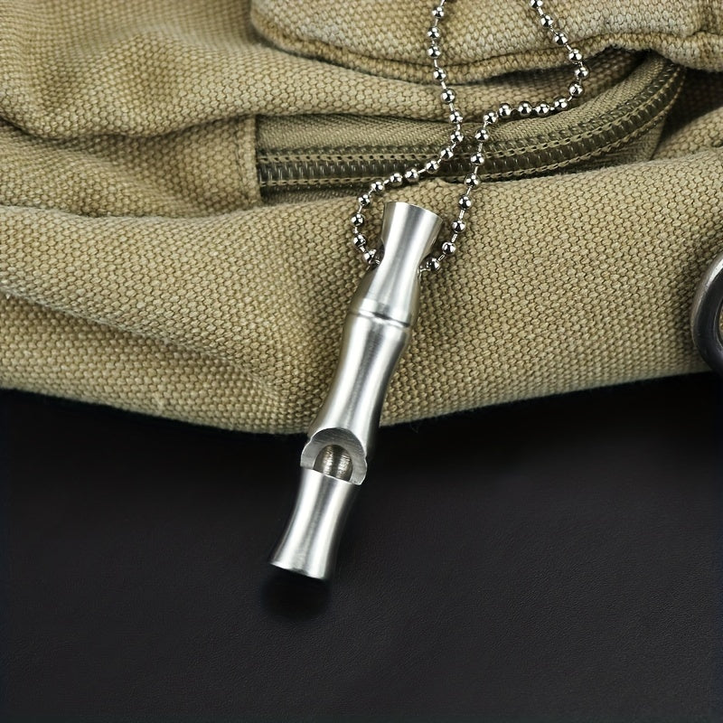 High Decibel Bamboo Survival Whistle