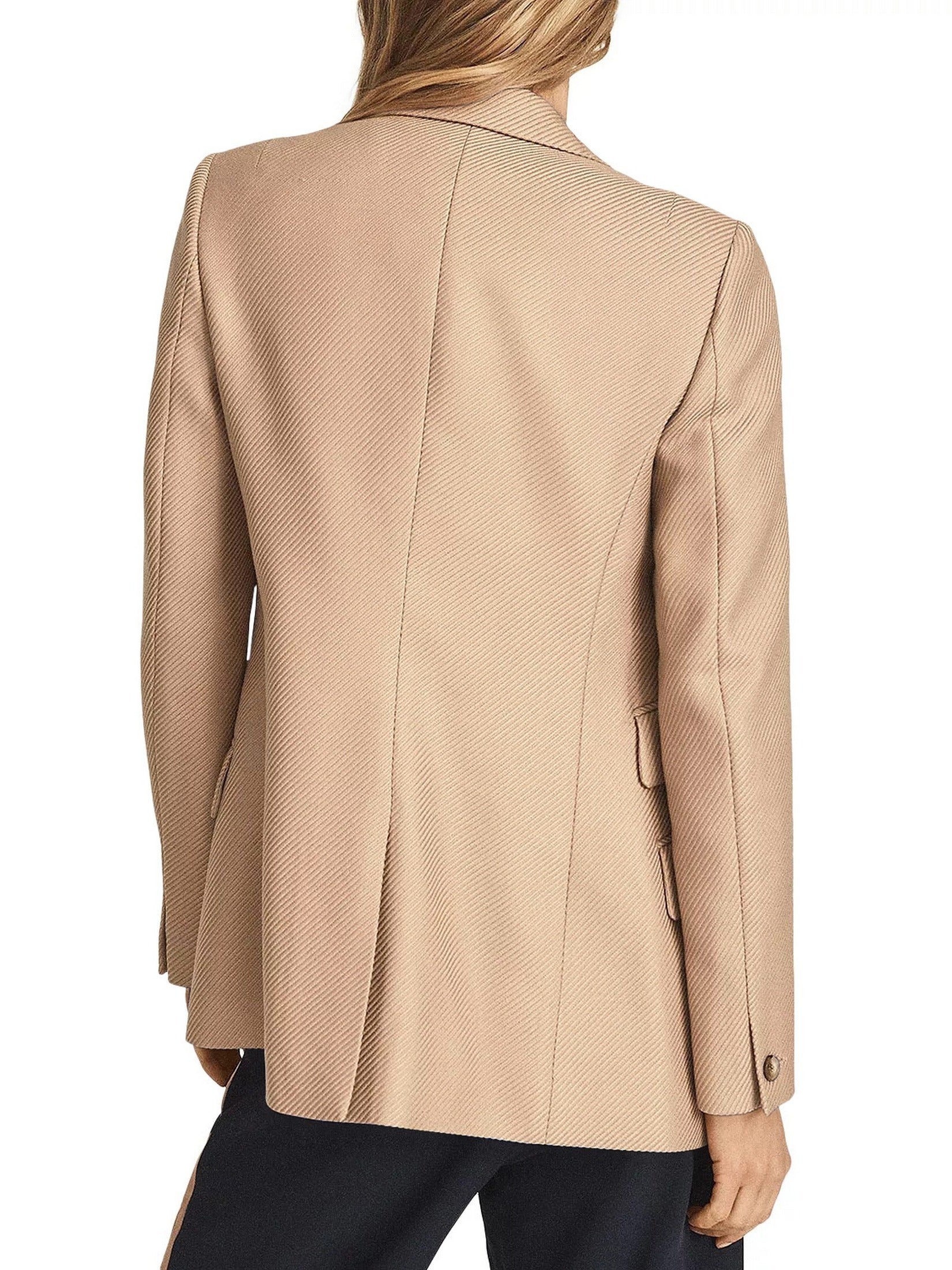 Women's Double Breasted Collared Blazer